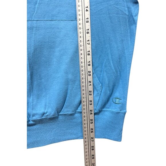 Champion - Men's Sleeveless Hoodie - Light Blue - Small - Picture 7 of 16